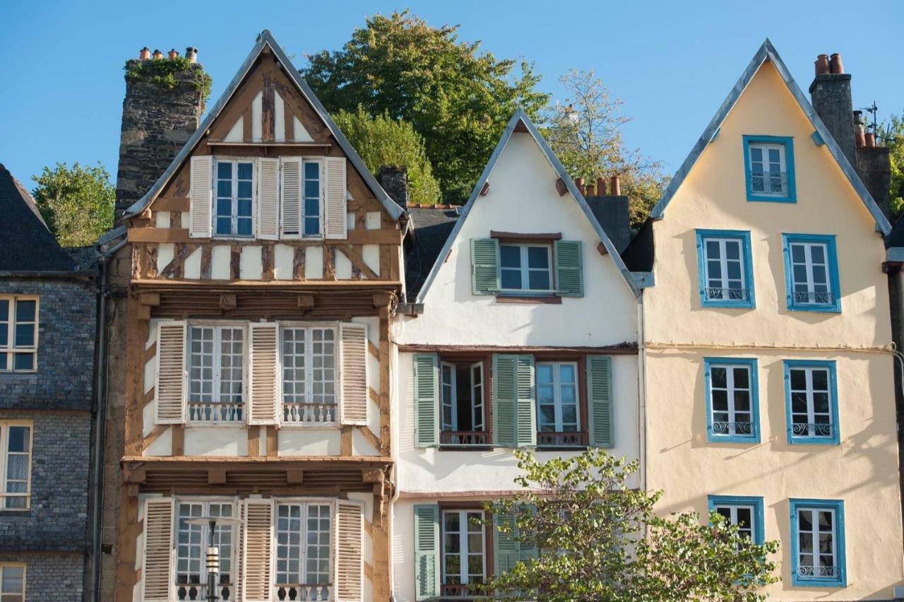 Charmant Studio A Colombages Morlaix Exterior photo